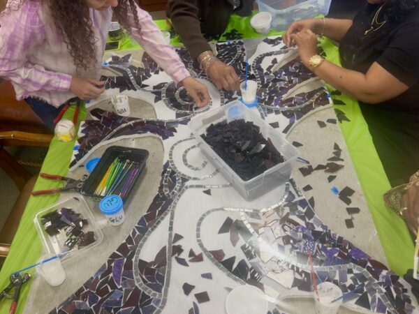 Empact Art Workshop at FRP Courtside